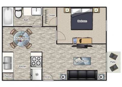 The Dogwood Floor Plan The Dogwood Floor Plan at Parkside Sandy Springs, Atlanta, Georgia